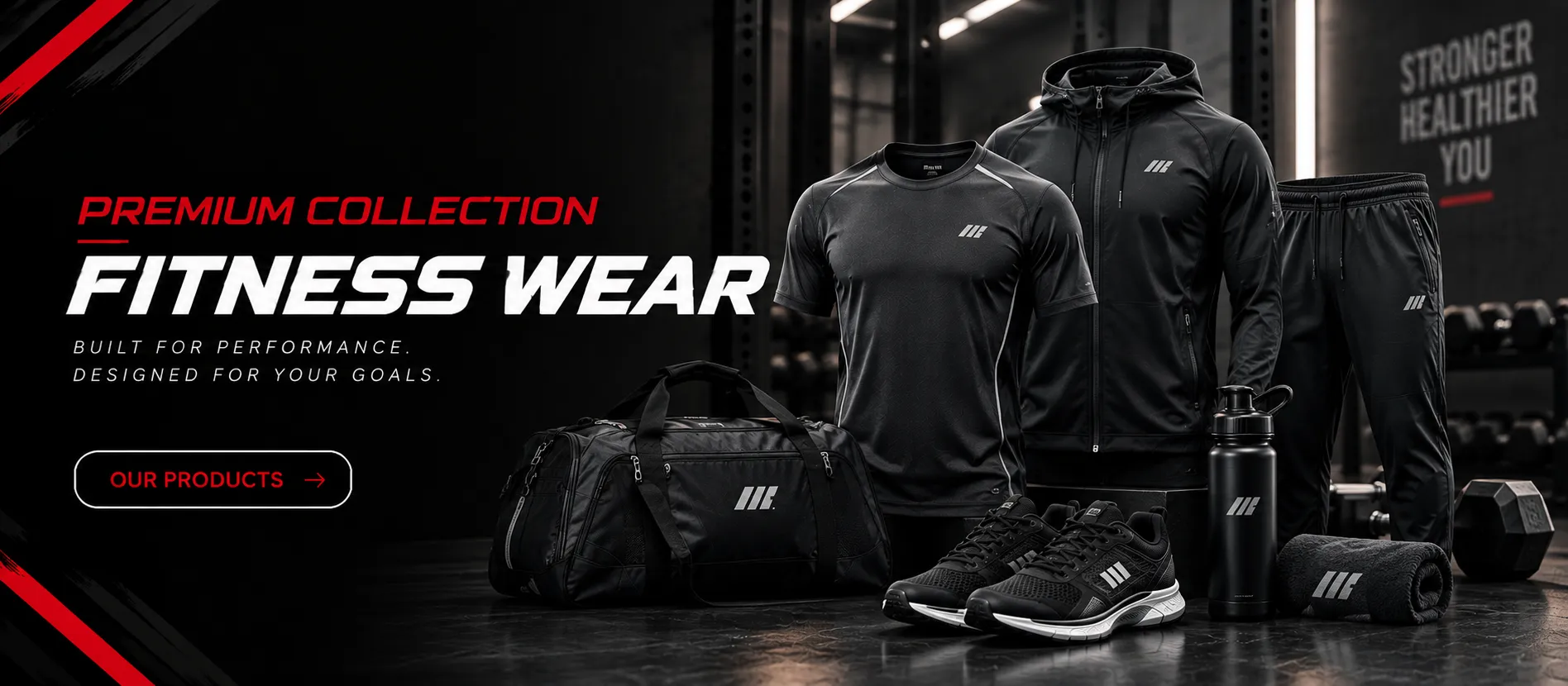 Home premium fitness wear collection